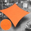 Royal Shade 7' x 12' Orange Rectangle Waterproof Sun Shade