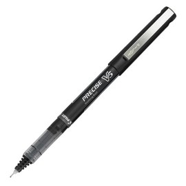 Pilot Precise-V Pens-Roller Ball Pen, Nonrefillable, Extra Fine, Black