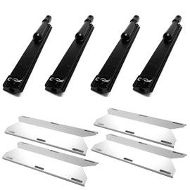 4 Burner 15-13/16” and 17-3/4“ Heat Plates Replacement for Nexgrill,Jenn Air 720-0061, 720-0062, 720-0063, 720-0099, 720-0100, 720-0138, 720-0139, 720-0141, 720-0142, 720-0150, 720-0164 Gas Grill