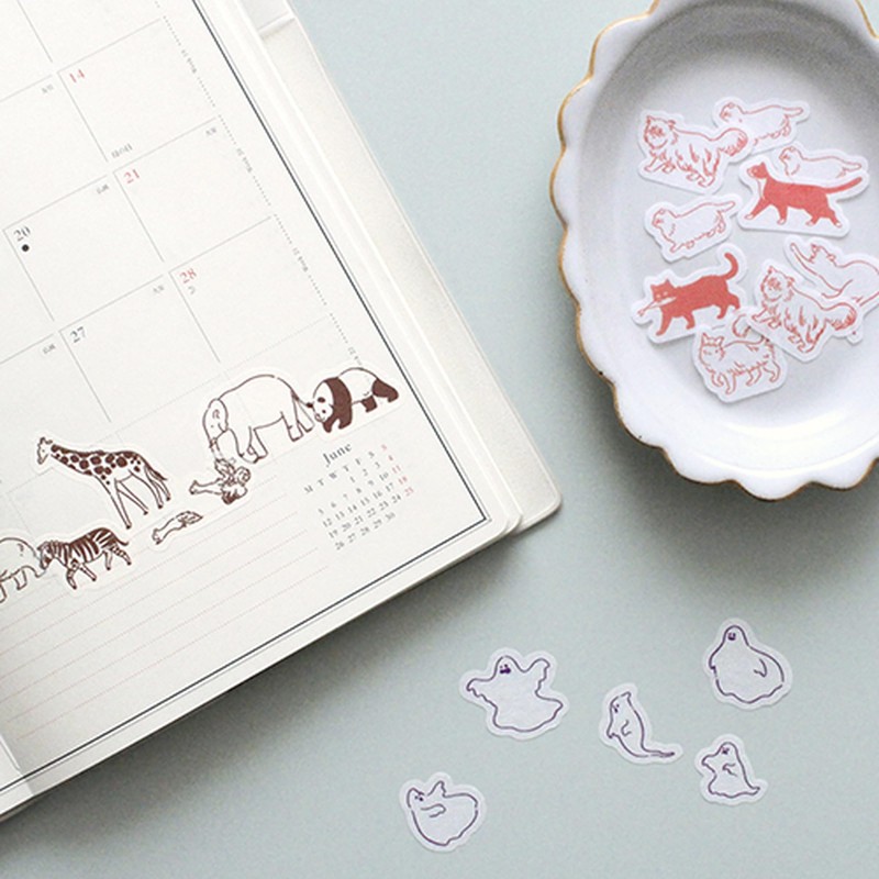 Elcomune ALA-201 Seal Alara Flake Seal Animals