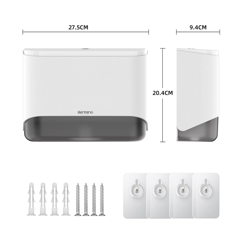 Bertreno Commercial Paper Towel Dispenser Wall Mount Paper Towel Holder