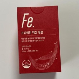 Nutrimore Premium Liquid Lipoper Iron Supplement Pregnant and Lactating Women Postpartum 24mg 30 Packets 1 unit (41350488) / 뉴트리모어 프리미엄 액상 리포퍼 철분제 임산부 수유부 산후 24mg 30포 1개 (41350488)