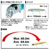 Daiwa Sea Bass Minnow Morethan Cross Counter 125F Laser Gold