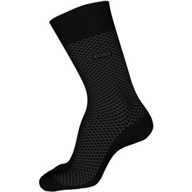BOSS Dean mercerized cotton micro-design dress sock
