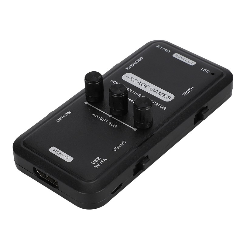 Portable HDMI Video Image Scan Line Generator for ARCADE GAMES