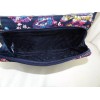 VERA BRADLEY New Hanging Organizer Cosmetic Case - Midnight Wildflowers