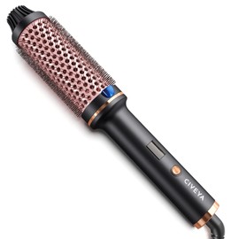 CIVEYA Thermal Brush 1 1/2 Inch, Temp Control Heated Round Brush, Ionic Thermal Round Brush for Curling, Smoothing, Volumizing Hot Brush Styler