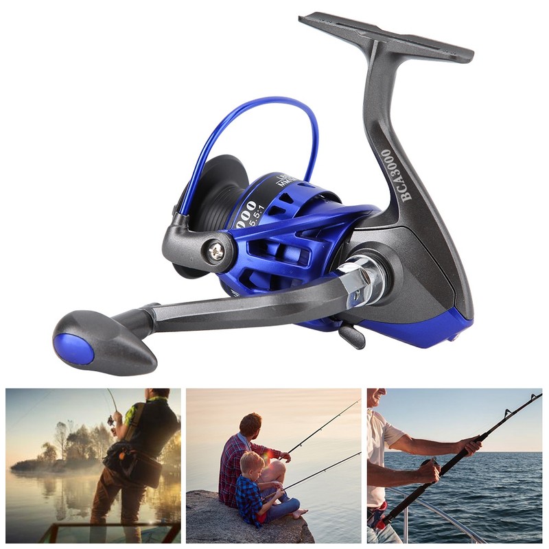 Fish Lure Spinning Fishing Reel Live Liner Bait with Metal