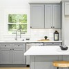 Ravinte Cabinet Knobs Matte Black Square Knobs for Cabinets and