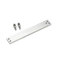 Securitron - ASB32CL Aluminum Shim Bracket for M32 Magnalock Electromagnetic Lock, 8" Length, Clear Anodized Finish