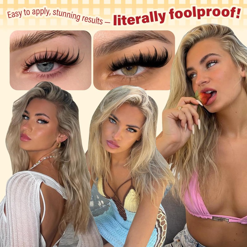 Lash Clusters Wispy & Manga Eyelash Clusters 8-18MM DIY Volume