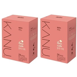 Kanu Maxim Instant Coffee Dolce Latte(24stick x 2)