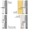 50 Inch Heavy Duty French Cleat Hanger, Heavy Mirror Mounting