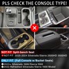Center Console Liner for 2023 2024 2025 Chevy Silverado/GMC Sierra