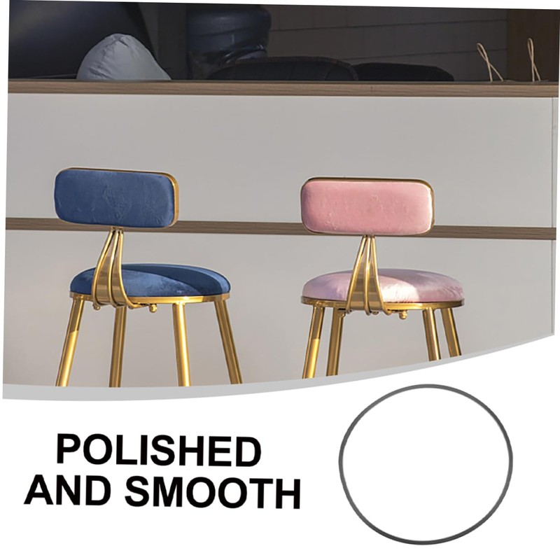 Sosoport Bar Stool Leg Covers Round Rubber Ring Floor Protectors
