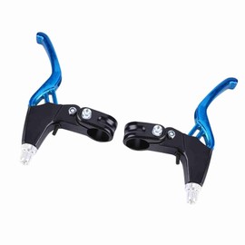 XHIKOWAT Aluminium Alloy Mountain Bike Bicycle Brake Level Handles Lightweight Durable for Cycling (Blue)
