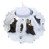 Beautiful Home Accent Round Cactus Tea Light Holder - Set