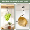 Banana Hook Under Cabinet, 2 Pcs Banana Holder for Fresh
