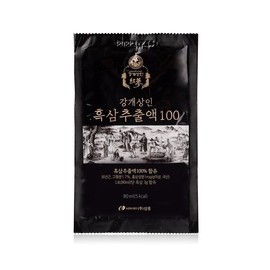 Ganggaesangin 흑삼추출액100(80mlx30포) Black Ginseng Extract 100 (80ml x 30 packets)