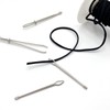 6 Pcs Bodkin Drawstring Threader Metal DIY Rope Threader Clip