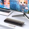 MageGee Portable 60% Mechanical Gaming Keyboard, Hot Swappable Blue Whale