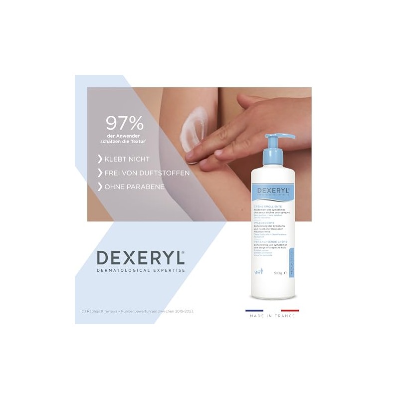 Dexeryl Crema Emoliente seco 500g Piel