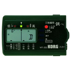 KORG チューナー 「調べ」 三味線用 WT-30S