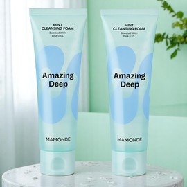Mamonde Amazing Deep Mint Cleansing Foam Premium Edition / 마몽드 어메이징딥 민트 클렌징폼 프리미엄에디션