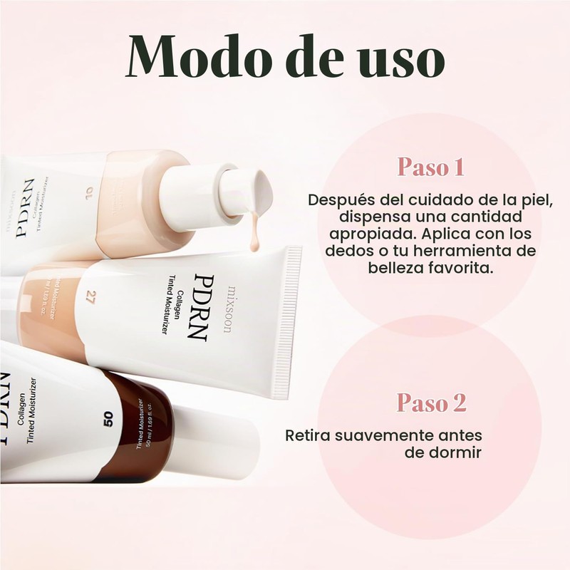 mixsoon PDRN Collagen Tinted Moisturizer No. 30 Melt - Base
