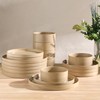 TheTerra Ceramic Dinnerware Sets for 6, 18 Pieces Handmade Reactive