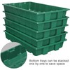 MIXC Seedling Trays Seed Starter Tray, 5-Pack Mini Propagator Plant