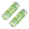 Hegebeck Small Cylindrical Bubble Spirit Level Vials 8×23mm/0.3×0.9 Inch PMMA