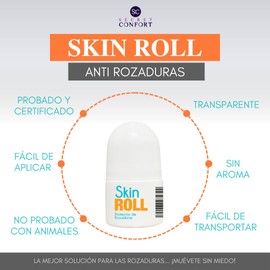 Skin Stick - Protector de Rozaduras para todo el Cuerpo - Antirozaduras para Piernas, Muslos, Entrepierna, Pezones, Pies, y fricción general - Body Anti Chafe 100% Natural