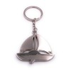 H-Customs Sailboat Boat Flat Keyring Pendant