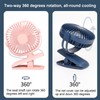 USB Charging Desktop Mini Fan Portable Home Office Clip On