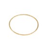 Elli Women's Bracelet Basic Hammered in 925 Sterling Silver Gold-Plated,