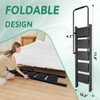 OOSOFITT 5 Step Ladder with Handrails, Ladders for Home with