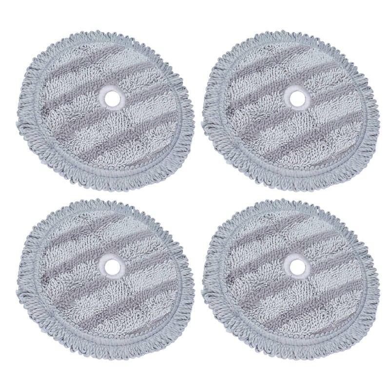 4PCS Fiber Mopping Pads High Strength Mop Cleaning Cloth Replacement