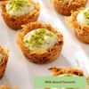 Kataifi Knafeh Shredded Fillo Dough - Dried Dubai Chocolate Bar