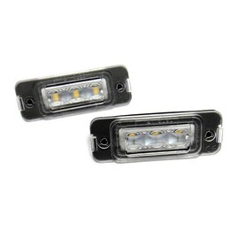 RZG 2x LED License Plate Light White Canbus for MB W164 X164 W251 M GL R Class