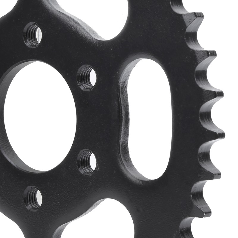 428 37 Teeth 6Pcs Holes Steel Rear Sprocket Electric Bicycle