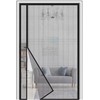 Side Opening Magnetic Fly Screens for Doors 85x195 cm Fiberglass,Heavy