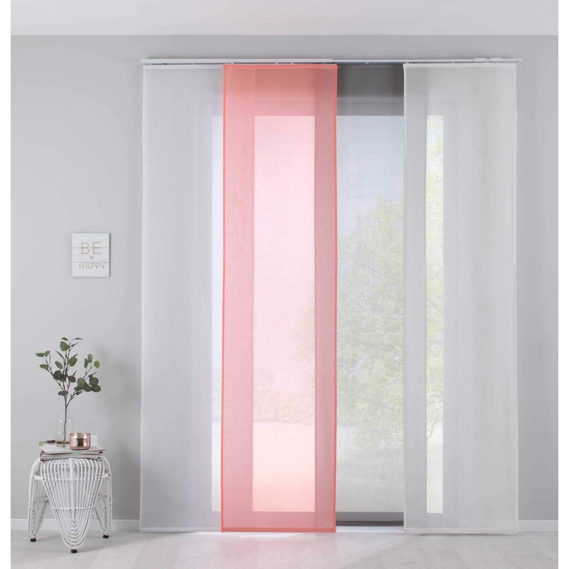 Gardinenbox Nizza 2019032 Sliding Curtain Cotton Voile Half Voile H