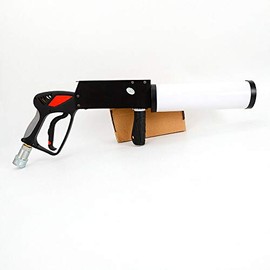 Handheld CO2 Confetti Cannon Gun- LED DJ Stage Smoke Fog Effect Machines Gas Column Gun-for Night Club,Entertainment Performers,Concerts,ect(Up to 6-10 Meters)
