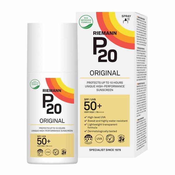 Riemann P20 Original Sun Protection Spray SPF 50+, 85ml