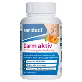 자노탁트 sanotact 장 활성 치커리 뿌리 건강보조제 84정 115g Sanotact Chicory Root Health Supplement 84 Tablets 115g