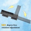 9-Inch Heavy Duty Flip Gate Latch with 4 Padlock Holes