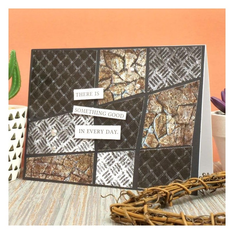 Hunkydory Crafts Duo Design Paper Pads - Industrial Textures &