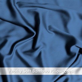 Body Pillow Cover Long Pillow Case,Long Cooling Pillow Cases, Viscose from Bamboo Full Body Pillow Case with Zipper for Adult,Soft & Breathable 20x54 Inches,1 Pack, Navy Blue