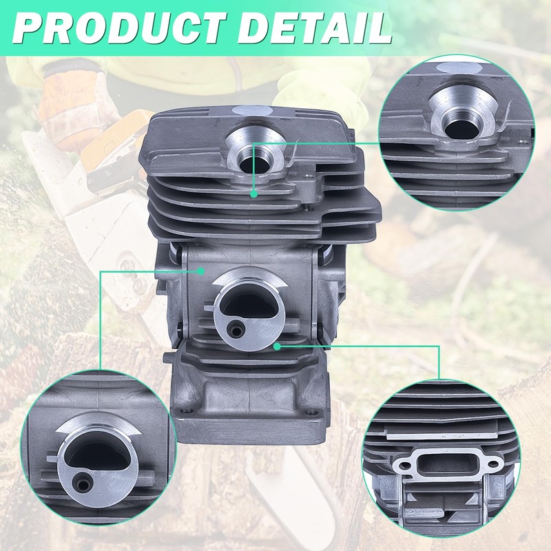 Adefol MS291 Cylinder Piston Kit & 325"-7T Clutch Drum Oil